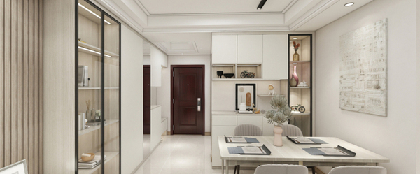 【小二家居保利和光晨樾 全屋定制】檀香灣*現(xiàn)代簡(jiǎn)約-櫥柜衣柜定制家具 生產(chǎn)流程跟進(jìn)