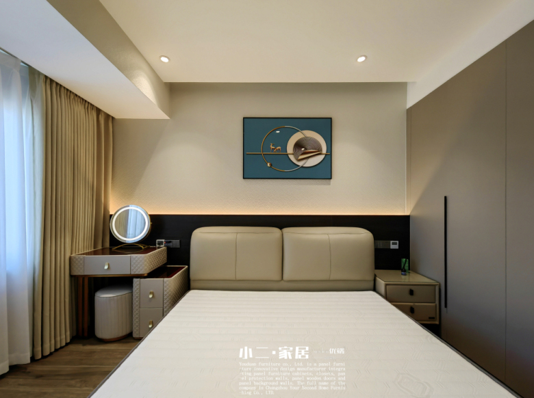 【小二家居2578 全屋定制】江陰上城*現(xiàn)代簡約-櫥柜衣柜定制家具 生產(chǎn)流程跟進(jìn)