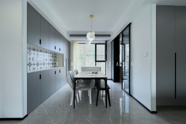 【小二家居3948 全屋定制】梅亭佳園 現(xiàn)代簡(jiǎn)約-櫥柜衣柜定制家具 生產(chǎn)流程跟進(jìn)