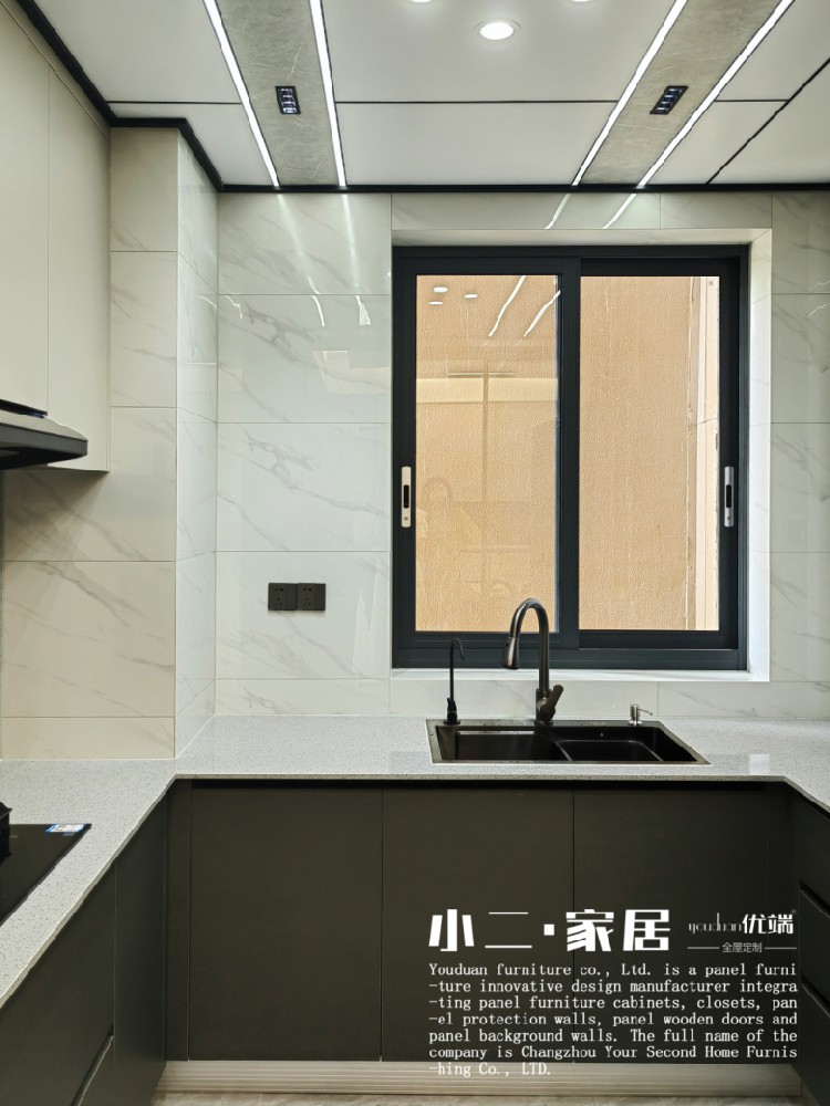 【小二家居1763 全屋定制】靖江東興鼎行圩 現(xiàn)代簡約-櫥柜衣柜定制家具 生產(chǎn)流程跟進(jìn)