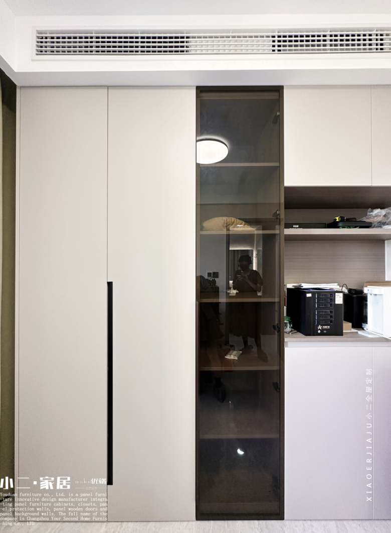 【小二家居0850 全屋定制】宜興安康小區(qū) 現(xiàn)代簡約-櫥柜衣柜定制家具 生產(chǎn)流程跟進