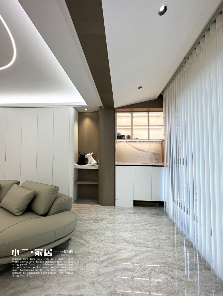 【小二家居1943 全屋定制】秀江南水岸名苑 現(xiàn)代簡(jiǎn)約-櫥柜衣柜定制家具 生產(chǎn)流程跟進(jìn)