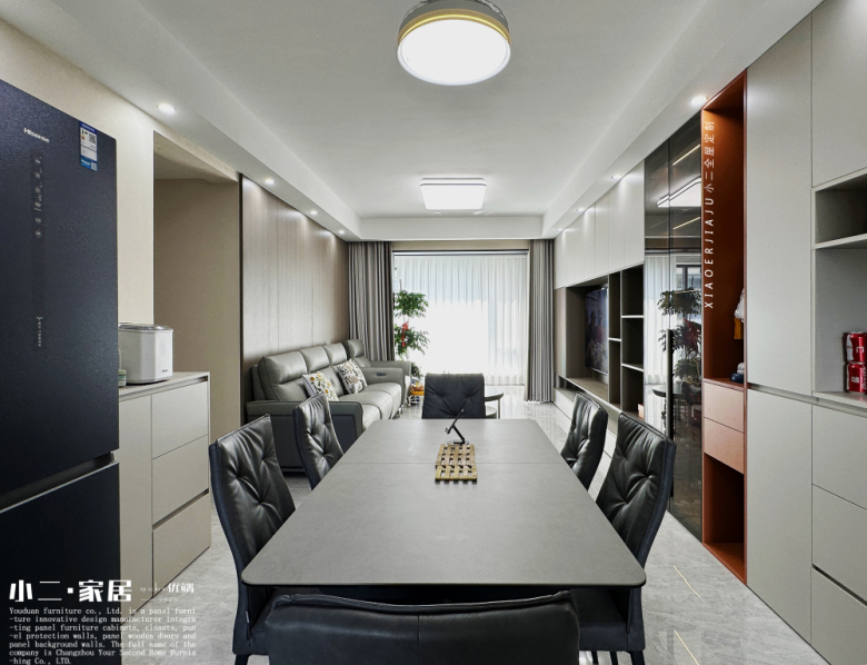 【小二家居2103 全屋定制】風(fēng)華瓴著 現(xiàn)代簡(jiǎn)約-櫥柜衣柜定制家具 生產(chǎn)流程跟進(jìn)