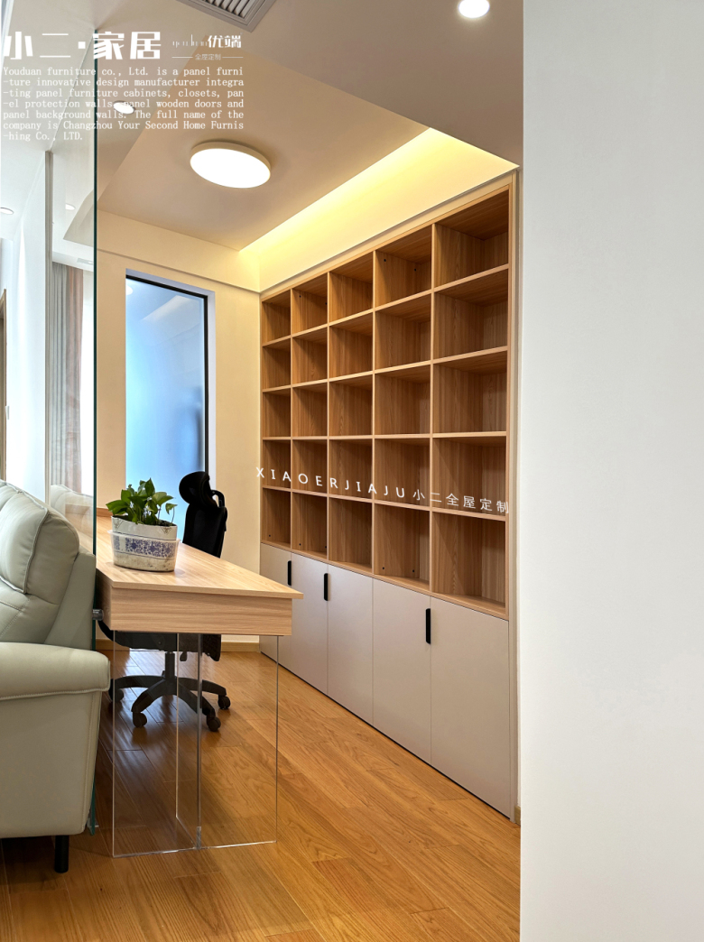 【小二家居2341 全屋定制】豪郡花園 現(xiàn)代簡約-櫥柜衣柜定制家具 生產(chǎn)流程跟進