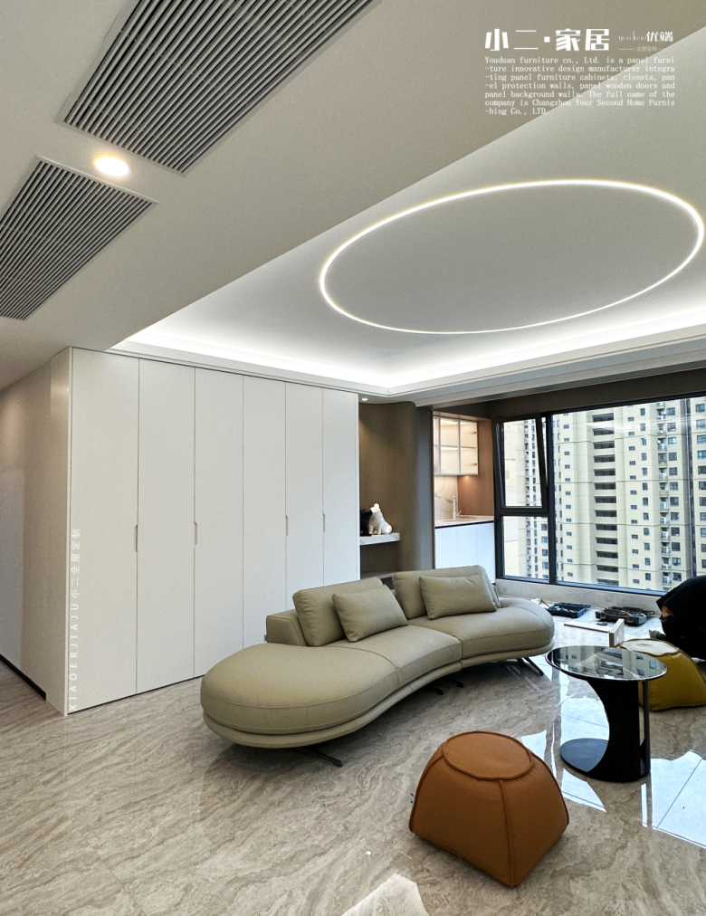 【小二家居4485 全屋定制】金域丹堤 現(xiàn)代簡(jiǎn)約-櫥柜衣柜定制家具 生產(chǎn)流程跟進(jìn)