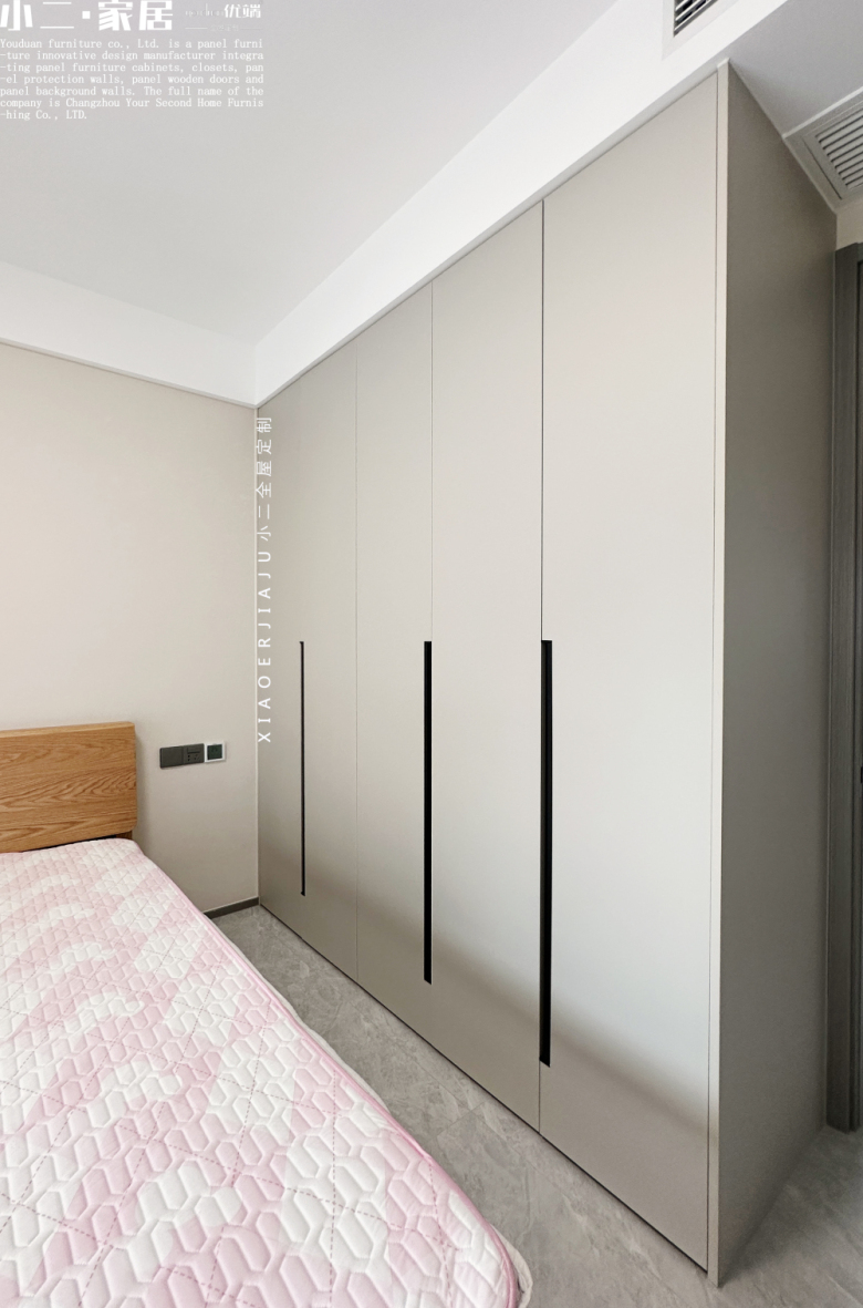 【小二家居3306 全屋定制】嘉澤鎮(zhèn)姬山嘉園 現(xiàn)代簡約-櫥柜衣柜定制家具 生產(chǎn)流程跟進