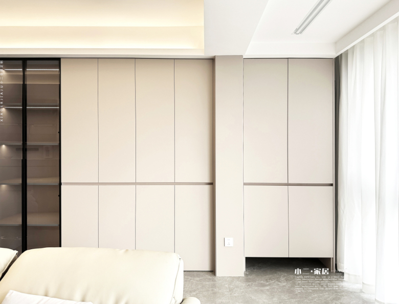 【小二家居2009 全屋定制】港龍新港城 現(xiàn)代簡約-櫥柜衣柜定制家具 生產(chǎn)流程跟進